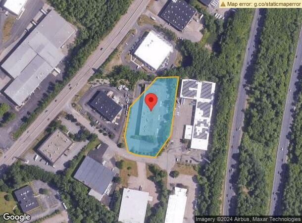  68 Merchant St, Sharon, MA Parcel Map