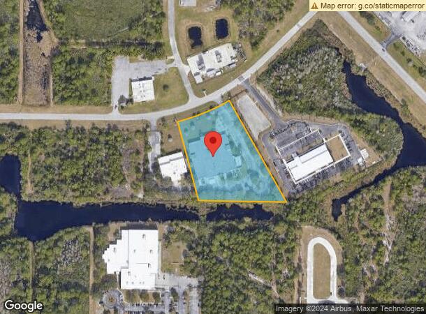  1470 Treeland Blvd Se, Palm Bay, FL Parcel Map