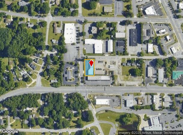  129 Scott Ave, High Point, NC Parcel Map