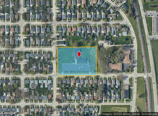  2313 17Th Ave, Kenosha, WI Parcel Map