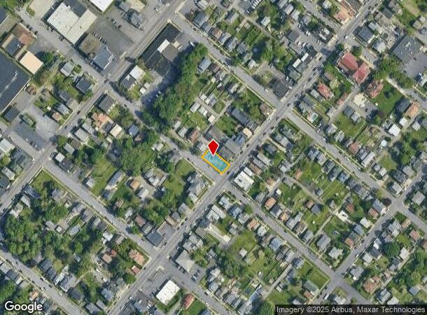  1632 Pittston Ave, Scranton, PA Parcel Map