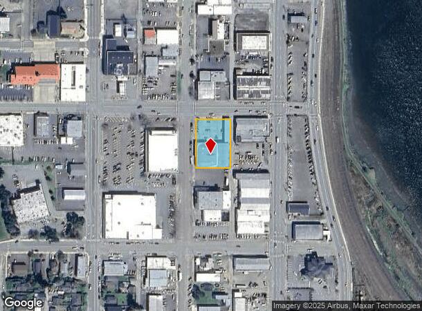 536 S 2Nd St, Coos Bay, OR Parcel Map