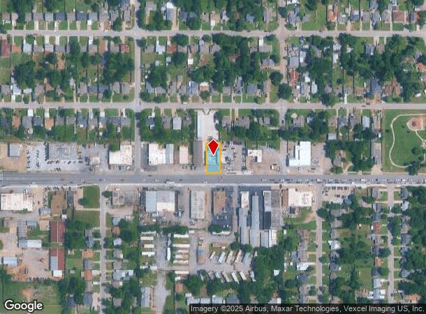  3921 Nw 10Th St, Oklahoma City, OK Parcel Map