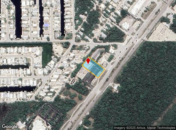  105662 Overseas Hwy, Key Largo, FL Parcel Map