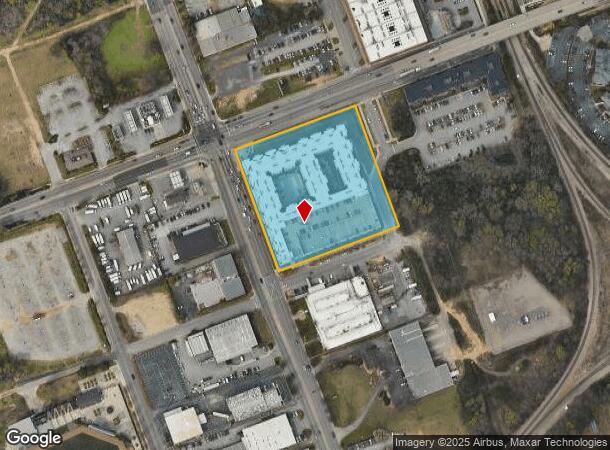 506 Huger St, Columbia, SC Parcel Map