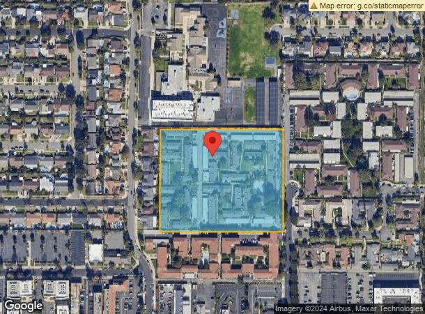  1920 Sherry Ln, Santa Ana, CA Parcel Map