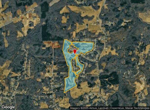  1100 Quail Hollow Rd, Kernersville, NC Parcel Map