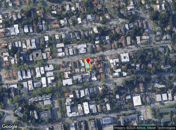  2564 Virginia St, Berkeley, CA Parcel Map