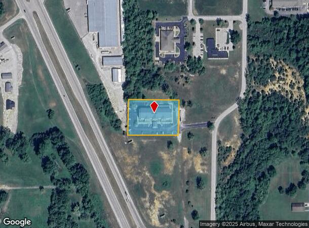  2800 Express Ln, Bedford, IN Parcel Map