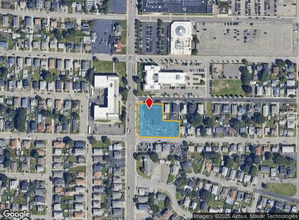 939 Newport Ave, Pawtucket, RI Parcel Map