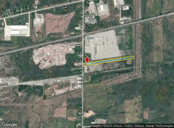 2589 Town Line Rd, Alden, NY Parcel Map