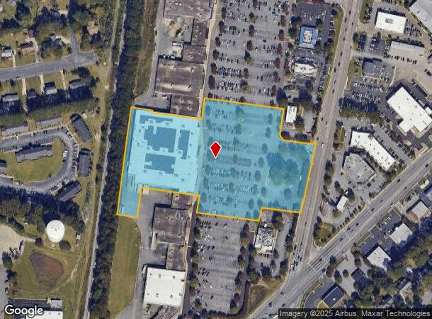  3040 Evans St, Greenville, NC Parcel Map