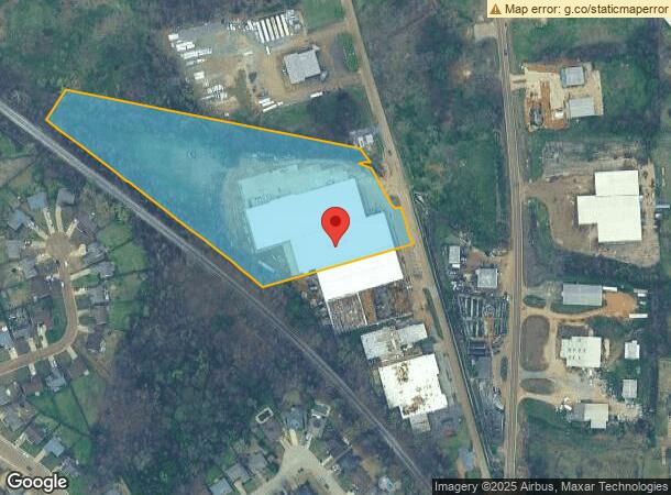  1717 Memphis St, Hernando, MS Parcel Map