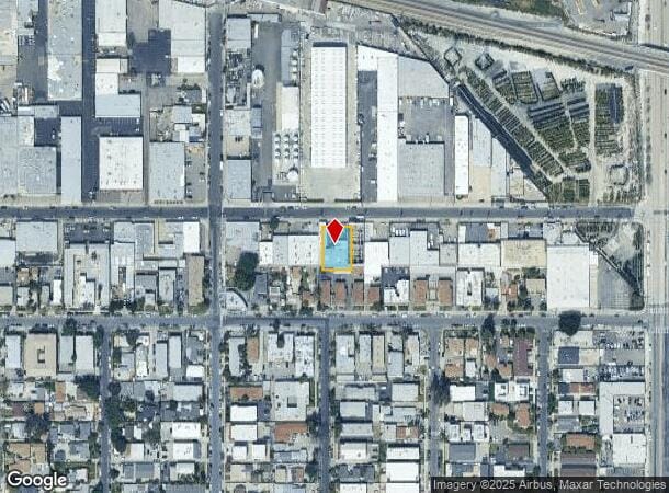 11834 Vose St, North Hollywood, CA Parcel Map