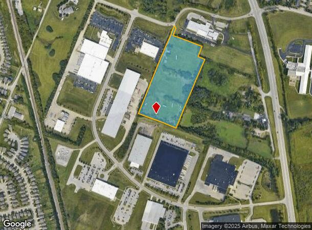  2502 Spurr Rd, Lexington, KY Parcel Map