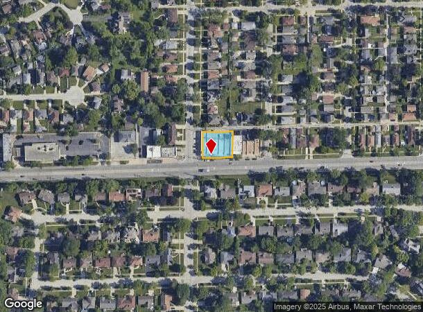  7954 W Oakton St, Niles, IL Parcel Map