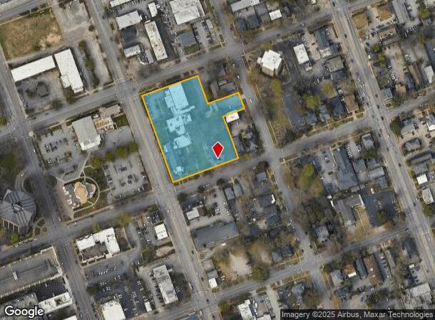1303 Richland St, Columbia, SC Parcel Map