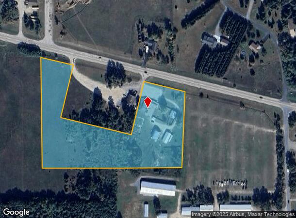  9685 Western Way, Amherst, WI Parcel Map