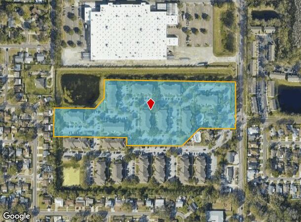  6402 Royal Hunt Dr, Tampa, FL Parcel Map