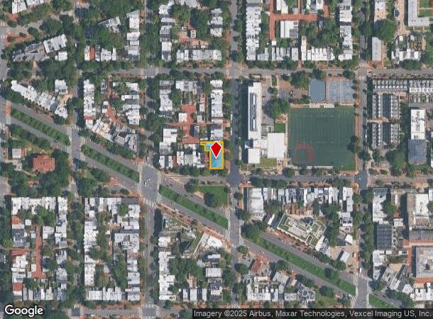  1124 E St Se, Washington, DC Parcel Map