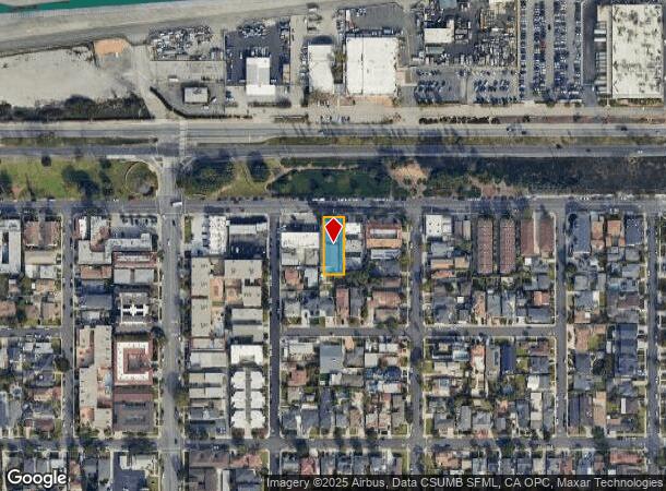  208 E Imperial Ave, El Segundo, CA Parcel Map