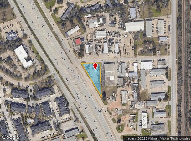  121 Rhodes St, Conroe, TX Parcel Map