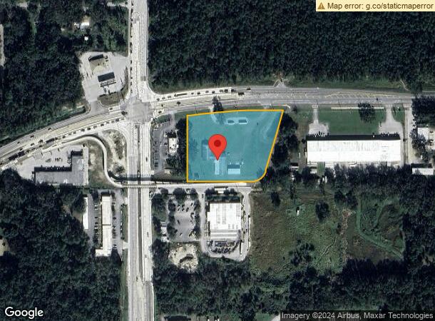  1661 W Jefferson St, Brooksville, FL Parcel Map