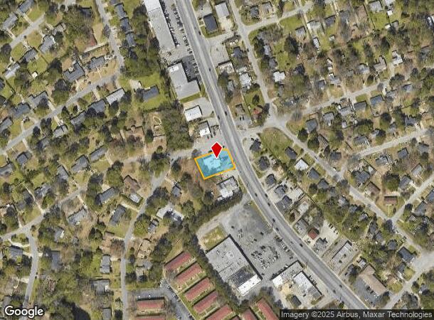 1749 Decker Blvd, Columbia, SC Parcel Map