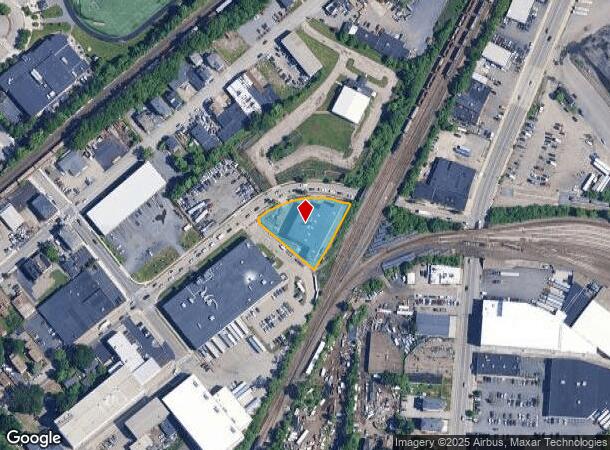 21 Southgate St, Worcester, MA Parcel Map