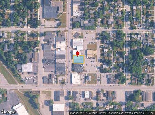 125 N Broad St, Griffith, IN Parcel Map
