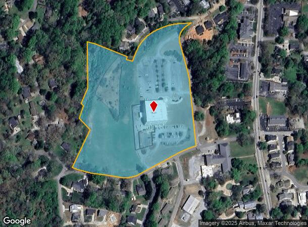 295 Llewellyn St, Clarkesville, GA Parcel Map