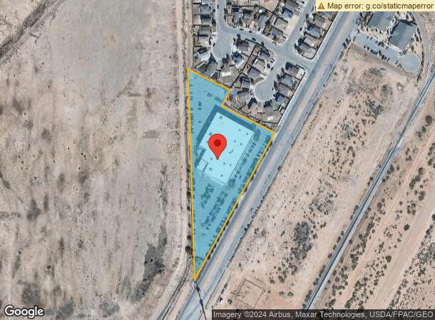  10365 Railroad Dr, El Paso, TX Parcel Map