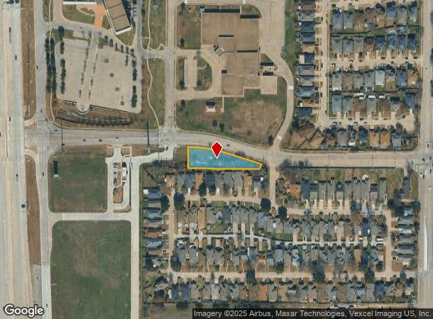1161 W Warrior Trl, Grand Prairie, TX Parcel Map