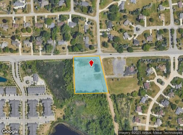  512 E Silverbell Rd, Lake Orion, MI Parcel Map