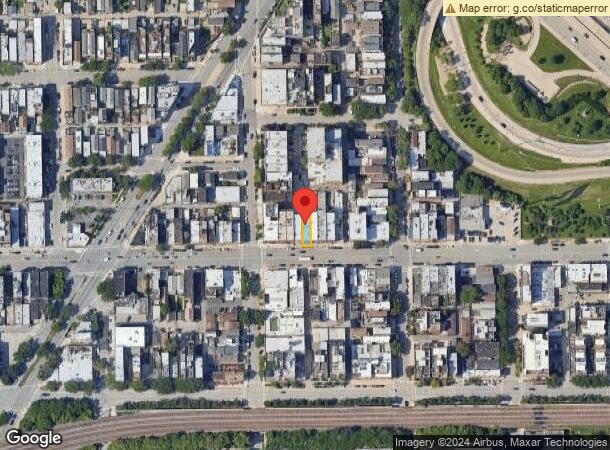  1156 W Grand Ave, Chicago, IL Parcel Map