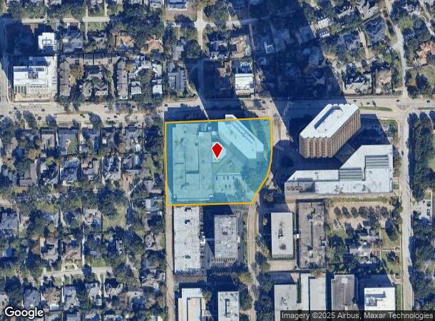  5599 San Felipe St, Houston, TX Parcel Map