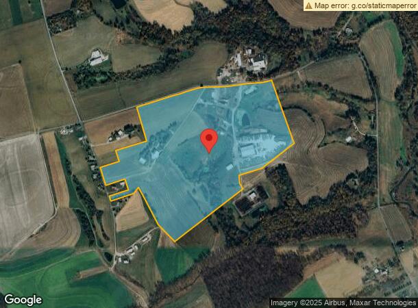  347 Puseyville Rd, Quarryville, PA Parcel Map