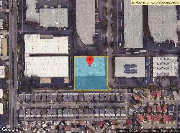  16201 Commerce Way, Cerritos, CA Parcel Map