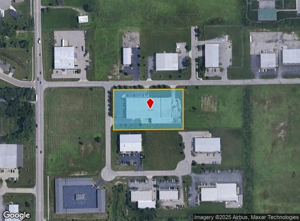 3525 Metro Dr N, Fort Wayne, IN Parcel Map