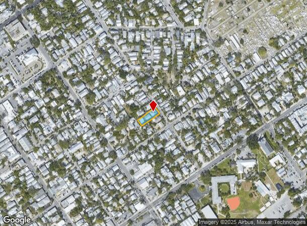  818 Elizabeth St, Key West, FL Parcel Map