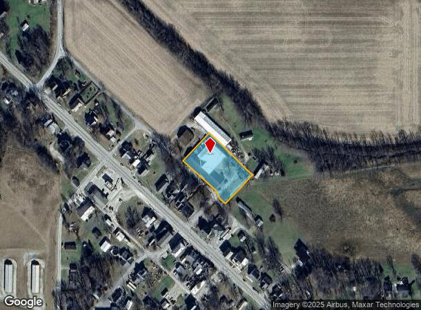  113 N Maple St, Hardinsburg, IN Parcel Map