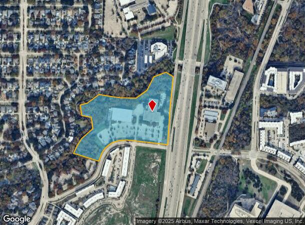  2703 N Central Expy, Richardson, TX Parcel Map