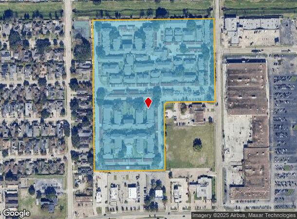 11100 Braesridge Dr, Houston, TX Parcel Map