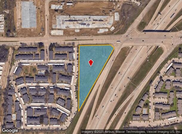  4330 W Northgate Dr, Irving, TX Parcel Map
