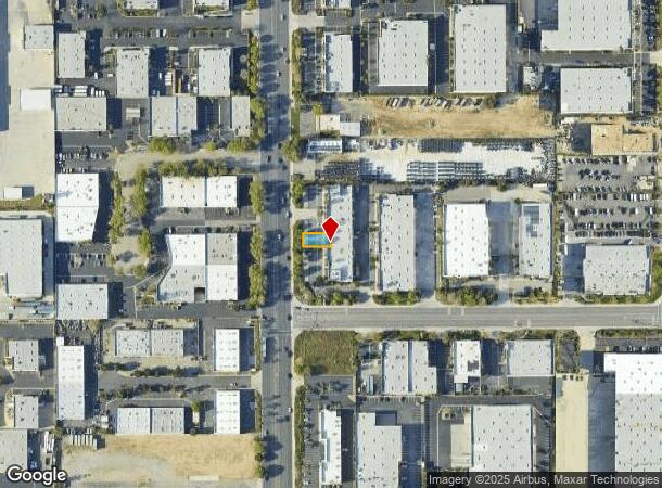  1351 S Grove Ave, Ontario, CA Parcel Map