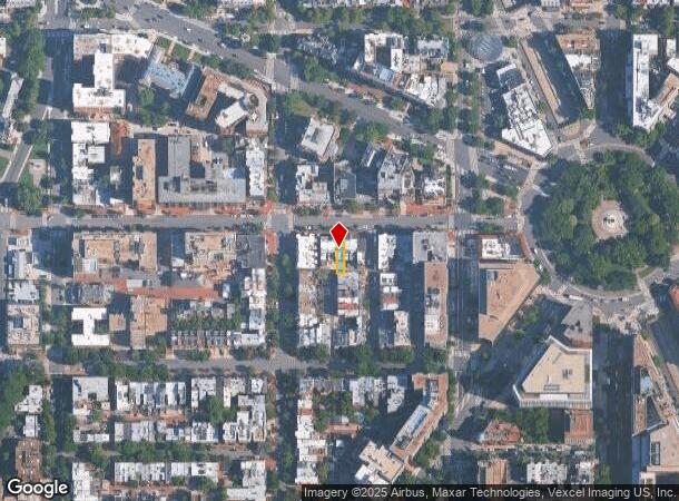  2026 P St Nw, Washington, DC Parcel Map