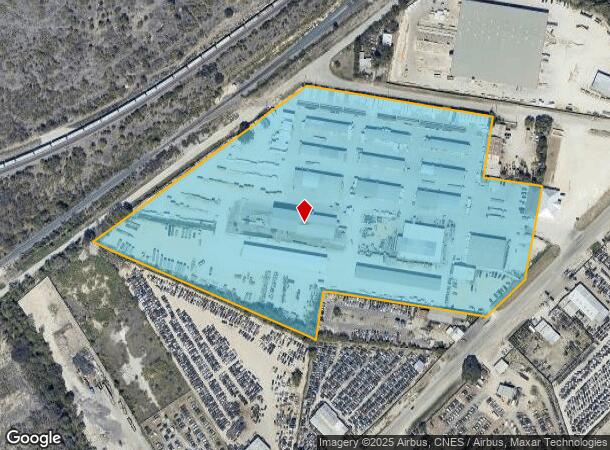  9501 New Laredo Hwy, San Antonio, TX Parcel Map