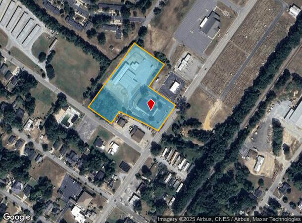 375 N Wall St, Benson, NC Parcel Map
