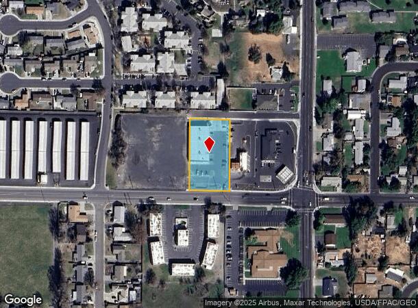  1206 W Highland Ave, Hermiston, OR Parcel Map