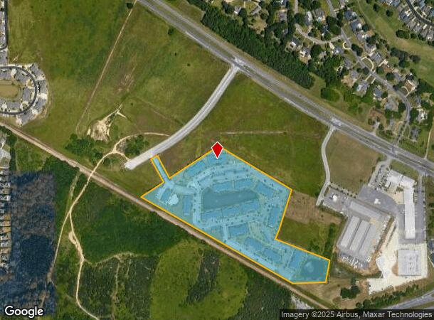 8850 Crosswind Cir, Montgomery, AL Parcel Map